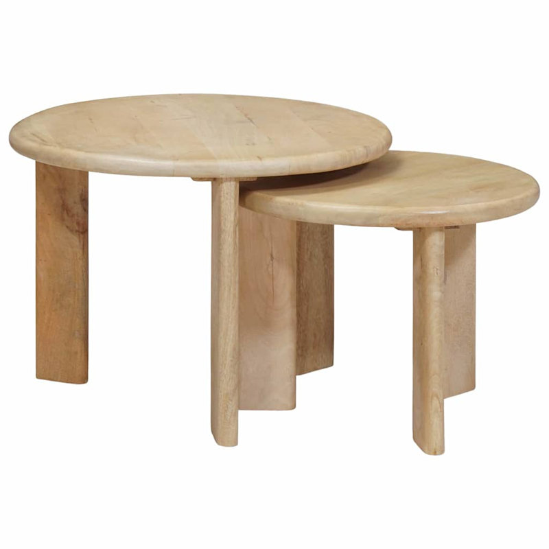 Tavarese Solid Wood Coffee Table, Oak