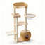 Structure d'escalade pour chat modèle standard en bois de 59 pouces