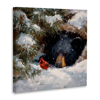 Warm Watch From The Den Canvas, design by Tina LeCour