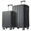 Ensemble de valises extensibles Hardshell en ABS 2 pièces avec roulettes TSA Lock-129390323