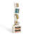 6-Tier Floor Bookshelf with RGB LED Lights, Geometric Design Corner Bookcase, 54" Tall Modern Storage Shelf For Home Office and Living Room-550619761