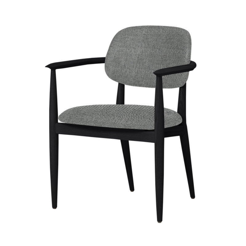 Slow Arm Chair, Onyx Oak, Manhattan 804
