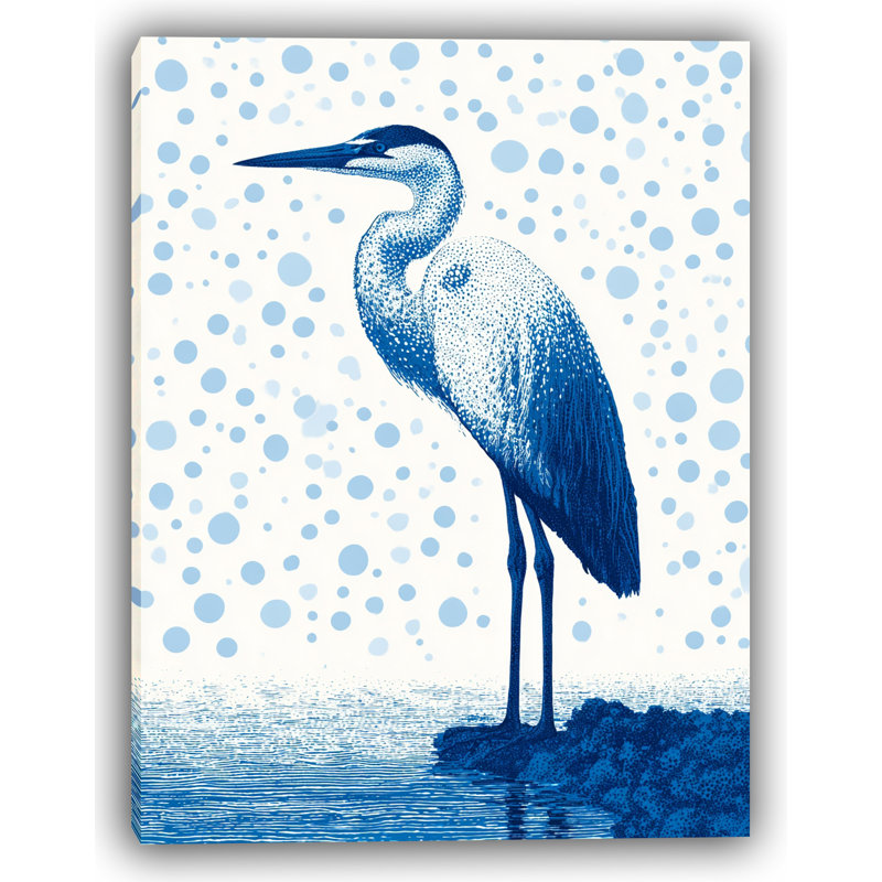 Art mural Indigo Shore, H 24 po x l 16 po