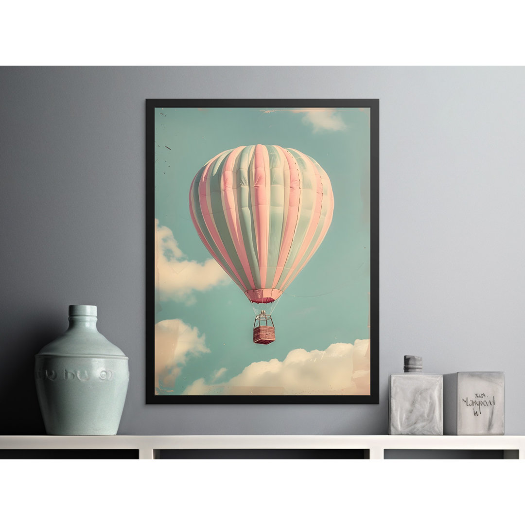 Nursery Wall Art Black Framed Poster