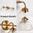 Shaelen 3 - Light Dimmable Vanity Light