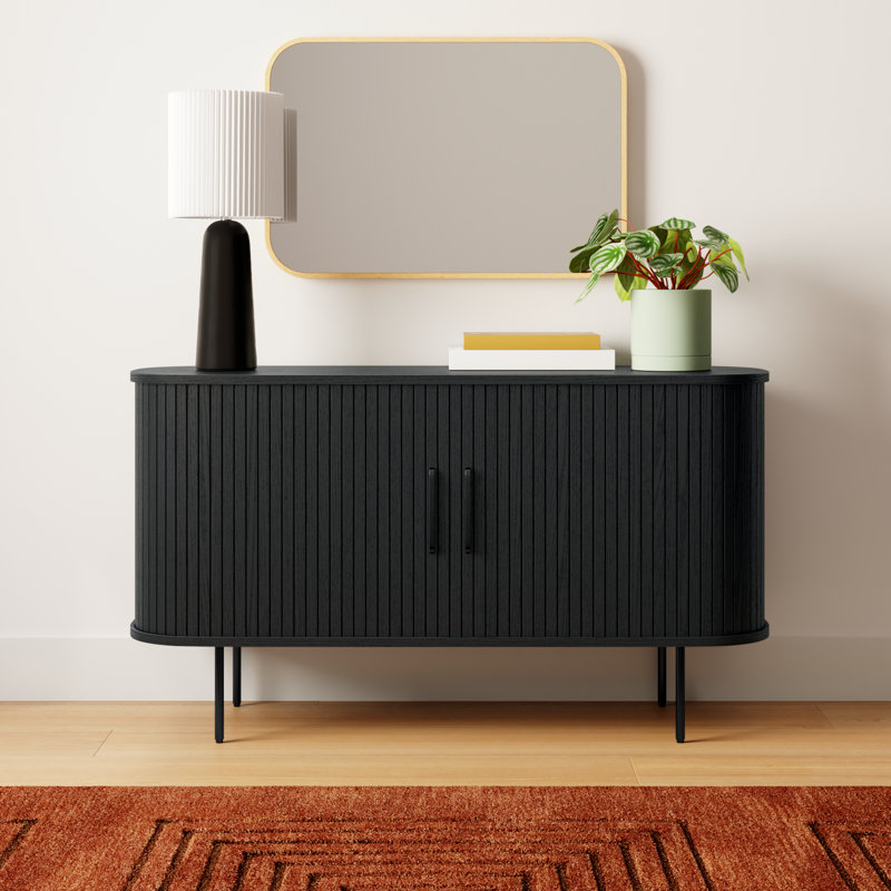 Iris 55" Sideboard, Black Oak