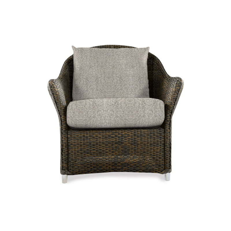 Weekend Retreat Outdoor Lounge Chair, Rumba Nickel, Mink