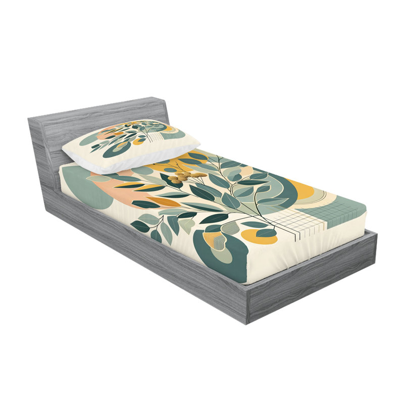Drap-housse et taie décorative Ambesonne, Simple