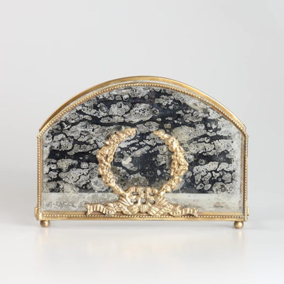 Modern Alloy Napkin Holder For Dining Table Decor, Artistic And Romantic Design For Home Kitchen And Picnic Use