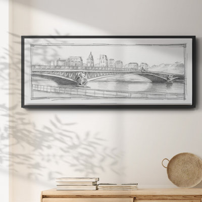 Pont Mirabeau- Framed Canvas