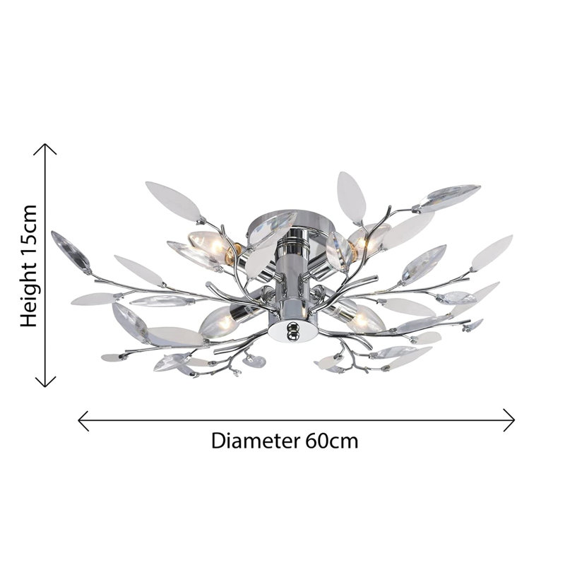 Shippensburg Semi Flush Mount