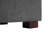 Upholstered Gray Square Corduroy Ottoman with Solid Wood Legs, Single Ottoman Modular Part For Sectional Sofa-1655143562-1673159786