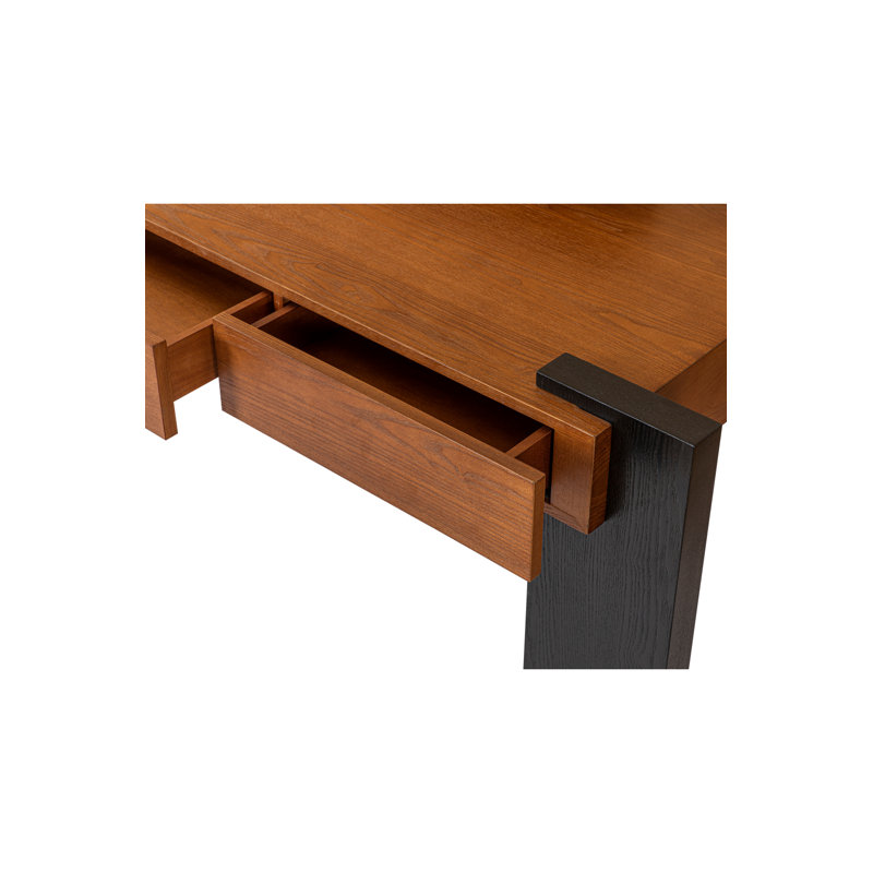 Bugano Solid Wood Writing Desk