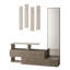 Campden Hall Tree 137cm Wide with Bench and Shoe Storage-49649733