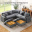 Canapé modulaire 107 po 5 places-1987188984