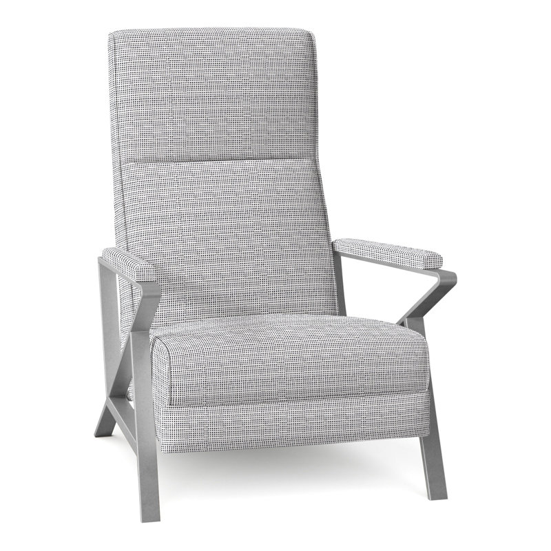 Infinity 28.25" Wide Manual Standard Recliner, Brushed Nickel, Perigold Rest Ink