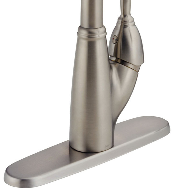 Écusson 10 po Allora, Acier inoxydable Brilliance