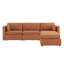 Canapé modulaire rembourré 5 pièces 112,6 po Winfree-1237946778