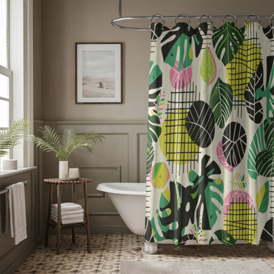 Leaf Bird - Rideau de douche Premium