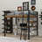 Metal Twin-Sized Loft Bed With Integrated Desk-1940755512