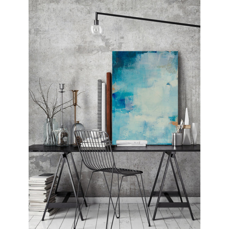 « kenning i », peinture sur toile tendue, H 60 po x l 40 po x P 1,5 po