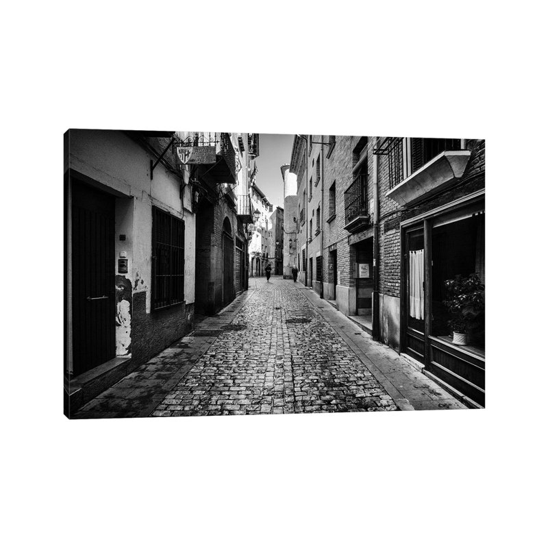 Street In Tudela, Spain by Mikolaj Gospodarek - Wrapped Canvas Print, 66.04 cm H x 45.72 cm W x 3.175 cm D