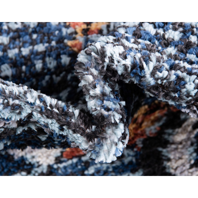 Victorville Abstract Indoor Rug, Rectangle 2'2" x 3'