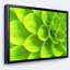 « brillante green floral pétales », reproduction de photo sur toile tendue encadrée-26689720