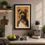 Dignified Canine Modern - Wrapped Canvas-1463693267-1463693265