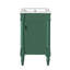 Meuble-lavabo moderne de 18 pouces avec lavabo-188657060