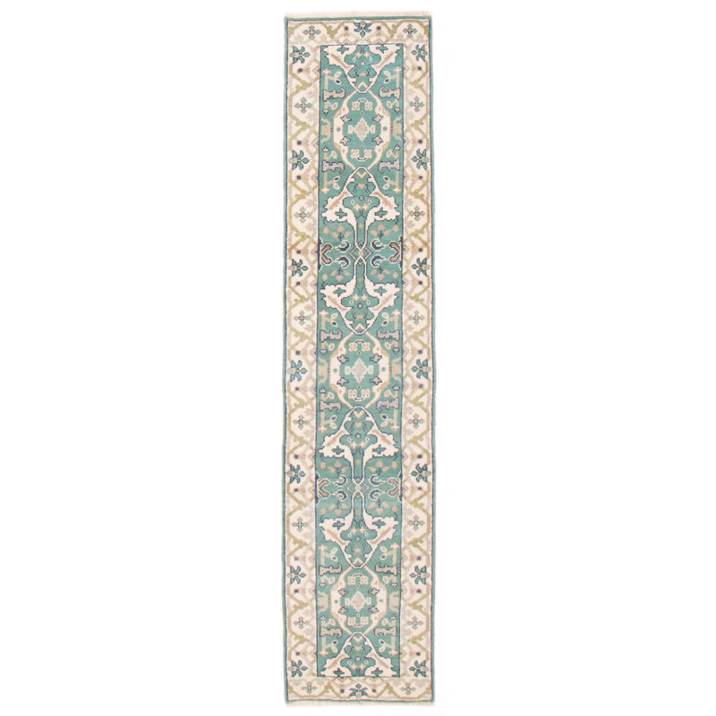 Tapis unique bleu sarcelle 2 pi 5 po x 9 pi 10 po Juanes