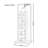 Simple Solid Wood Partition Display Cabinet
