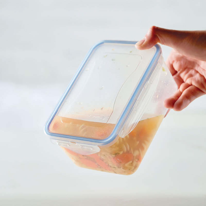 Clear BPA-Free Plastic 38-Piece Food Storage Container Set