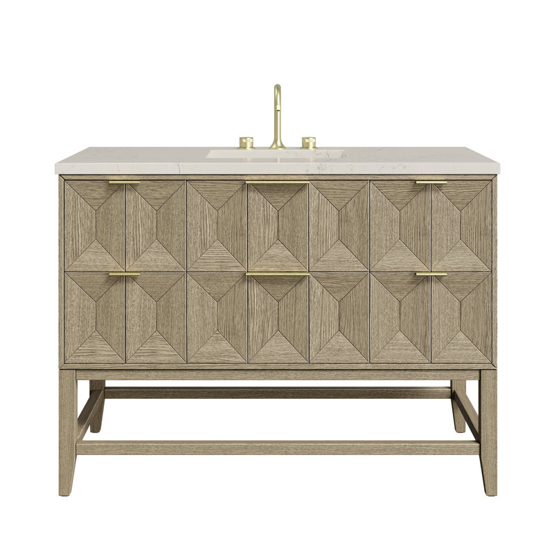Emmeline 48'' W Single Vanity, Siberian, 8" Widespread