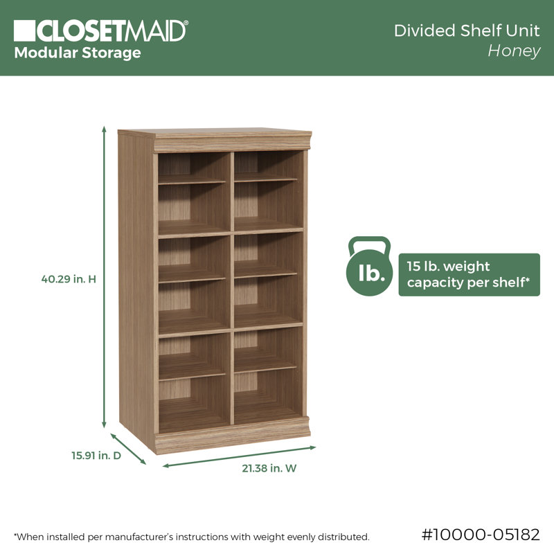 Modular Storage Large Reach-in Closet System
