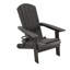 Chaise Adirondack pliante en plastique Tranquilo Depot-70080771