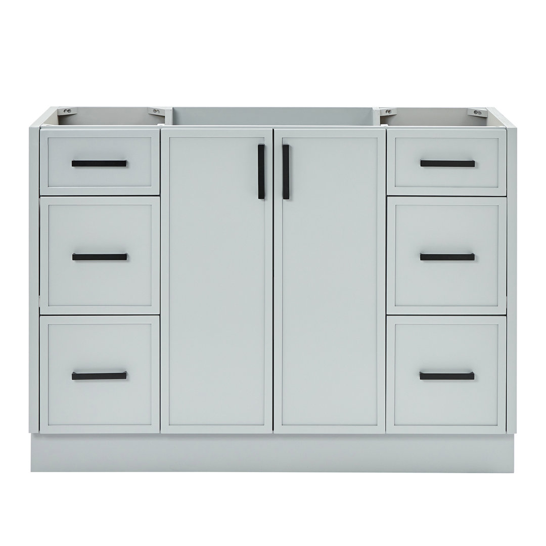 ARIEL Kelley 48 Single Bathroom Vanity Base Only Ariel Bath Base 
