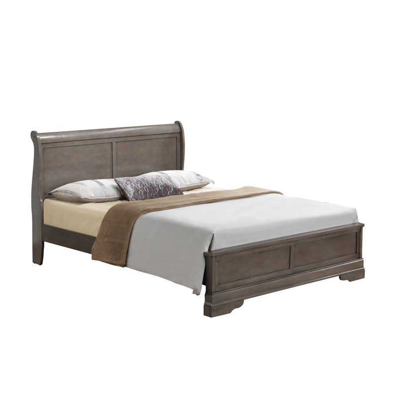 Citronelle Standard Bed, Full, Gray