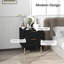 40cm W Manufactured Wood Bedside Table-807687465