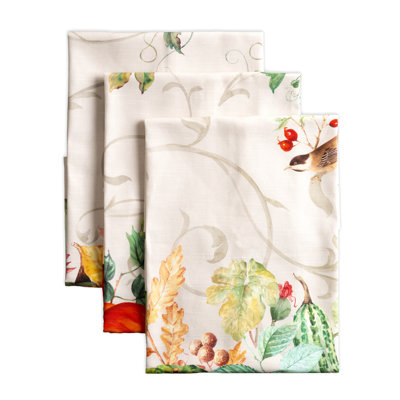 Cotton Embroidered Tea Towel Kitchen Towel