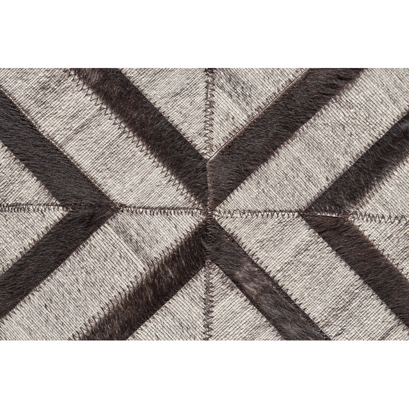 Tapis onyx / gargouille à motif géométrique Grossi, Rectangle 5 pi x 8 pi