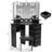 Greyden Tri-Fold Vanity Set with 5 Rotating Drawers and Outlets-1954377947