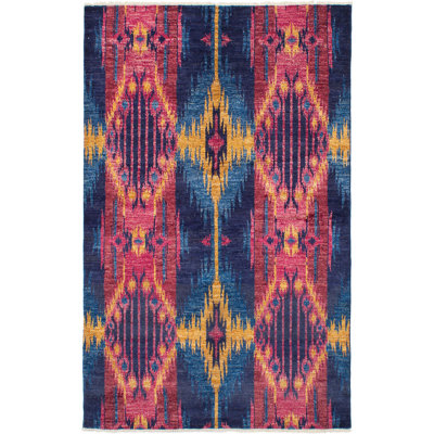 Kamylah One-of-a-Kind 6' X 9'6" 2010s Wool Area Rug in