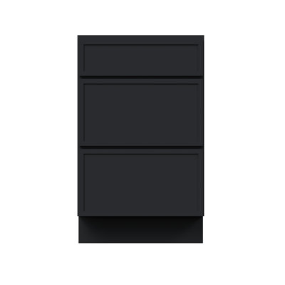 Armoire de tiroir de cuisine prête à assembler l 21 po x P 24 po x H 34,5 po CASAINC