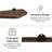 Glennon 3-Piece Solid Wood Floating Shelves-222149995