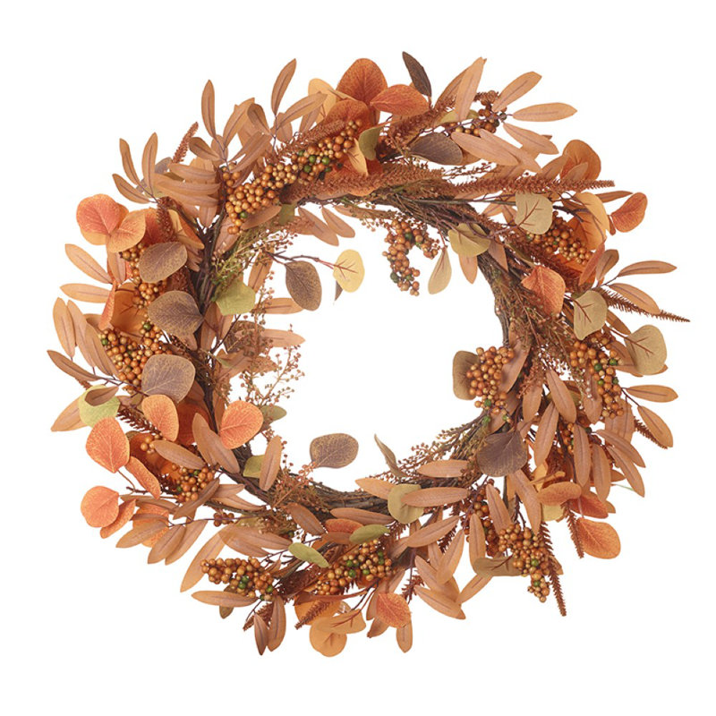 Faux Polyester 60cm Wreath