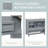 36" Modern Bathroom Vanity With Ceramic Top-987011734