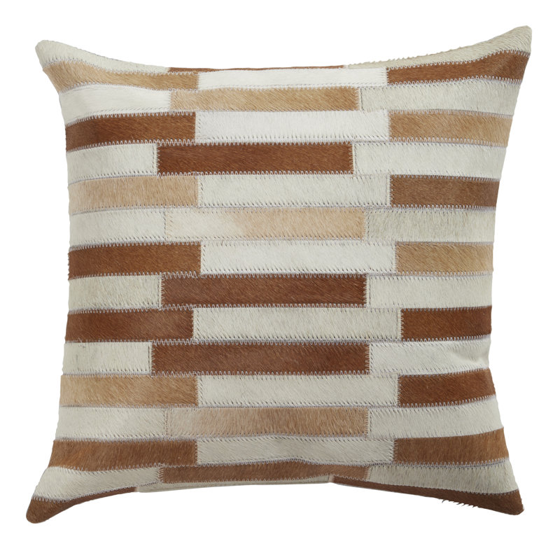 Coussin décoratif Glenlee, Brun
