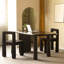 Bureau en bois massif noir Free Form-1124449301