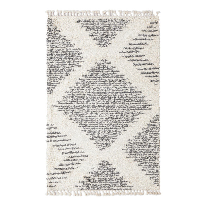 Rodney Geometric Indoor Rug, Rectangle 5'3" x 8'